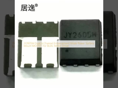 JY2605M Dual N Channel Enhancement Mode Power surface mount MOSFET untuk driver motor BLDC