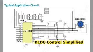 IC Kontrol Motor BLDC JY03B Menyederhanakan Desain