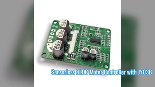 Pengontrol Motor BLDC Tanpa Sensor dengan IC JY03B Tidak Perlu Pemrograman